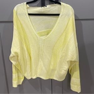 NWOT. Wild Fable Chick Yellow Sweater